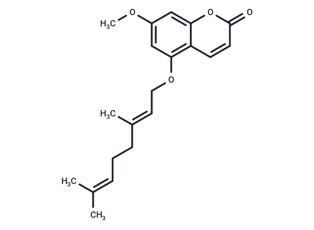 5香葉氧基-7-甲氧基香豆素,5-Geranoxy-7-methoxycoumarin