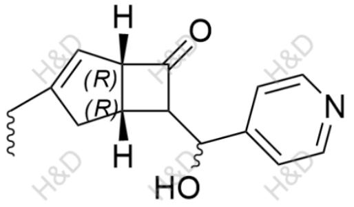 米諾巴林雜質66,(1R,5R)-3-ethyl-7-(hydroxy(pyridin-4-yl)methyl)bicyclo[3.2.0]hept-3-en-6-one