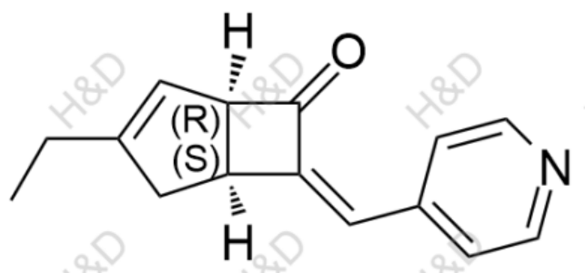 米諾巴林雜質(zhì)67,(1S,5R,Z)-3-ethyl-7-(pyridin-4-ylmethylene)bicyclo[3.2.0]hept-3-en-6-one