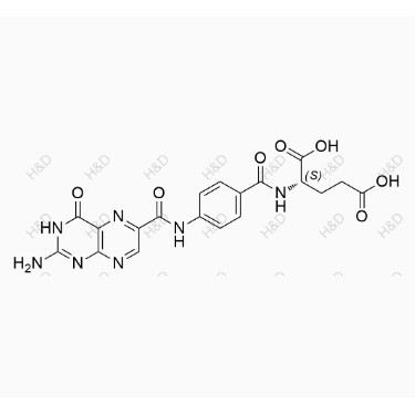 9-氧-葉酸,(S)-2-(4-(2-amino-4-oxo-3,4-dihydropteridine-6-carboxamido)benzamido)pentanedioic acid