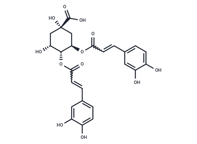 異綠原酸B,3,4-Dicaffeoylquinic acid