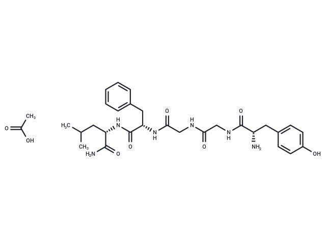 化合物[Leu5]-Enkephalin, amide acetate,[Leu5]-Enkephalin, amide acetate