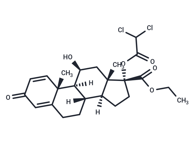 化合物 Etiprednol dicloacetate,Etiprednol dicloacetate