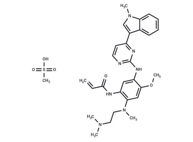 奧希替尼甲磺酸鹽,Osimertinib mesylate