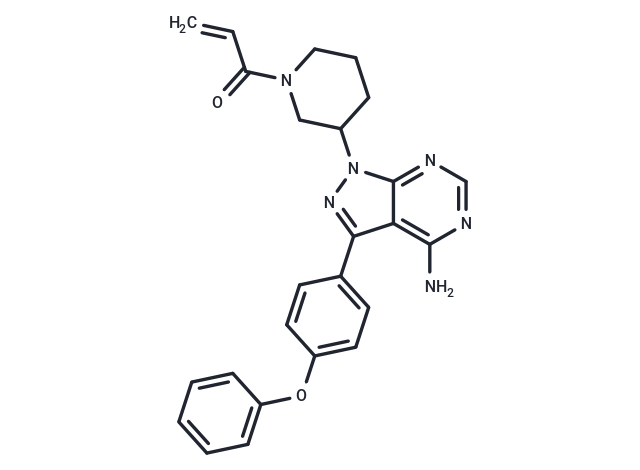 化合物 Ibrutinib Racemate,Ibrutinib Racemate