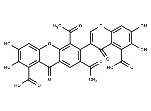 紫黃褐酮,Vinaxanthone