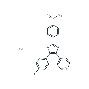 化合物 SB 203580 hydrochloride|T21675|TargetMol