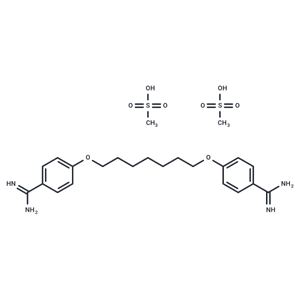 化合物 Heptamidine dimethanesulfonate|T11553|TargetMol