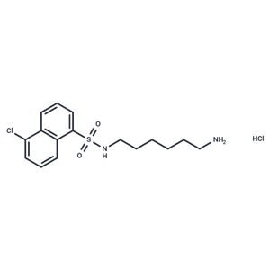 N-(6-氨基己基)-5-氯-1-萘磺胺鹽酸鹽|T20792|TargetMol