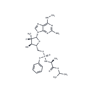 化合物 Bemnifosbuvir|T9341|TargetMol