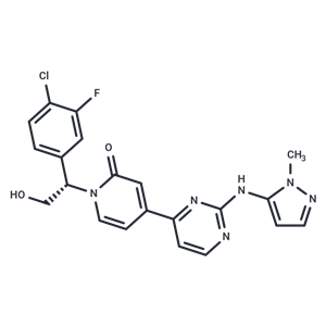 化合物 Ravoxertinib,Ravoxertinib