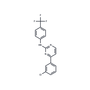 4-(3-氯苯基)-N-[4-(三氟甲基)苯基]嘧啶-2-胺,VAF347