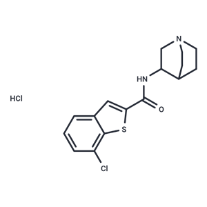 化合物 EVP-6124 hydrochloride|T2285|TargetMol