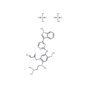 奧希替尼二甲磺酸鹽,Osimertinib dimesylate