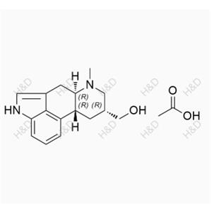 尼麥角林雜質(zhì)20(醋酸鹽),((6aR,9R,10aR)-7-methyl-4,6,6a,7,8,9,10,10a-octahydroindolo[4,3-fg]quinolin-9-yl)methanol acetate