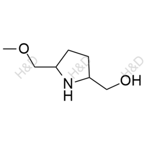 (5-(methoxymethyl)pyrrolidin-2-yl)methanol	米諾巴林雜質(zhì)34	