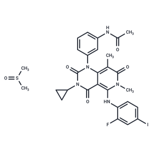 化合物 Trametinib DMSO solvate|T5857|TargetMol