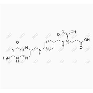 葉酸,(4-(((2-amino-4-oxo-1,4-dihydropteridin-6-yl)methyl)amino)benzoyl)-L-glutamic acid