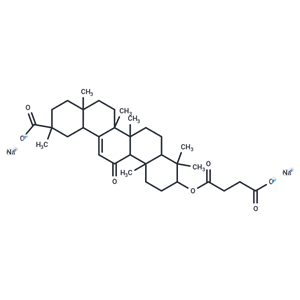 甘珀酸鈉,Carbenoxolone disodium