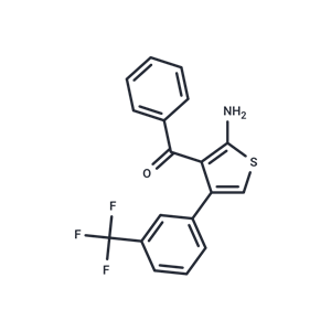 (2-氨基-4-(3-(三氟甲基)苯基)噻吩-3-基)(苯基)甲酮|T29112|TargetMol