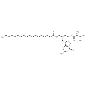 化合物 Valomaciclovir stearate,Valomaciclovir stearate