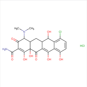 鹽酸地美環(huán)素,Demeclocycline hydrochloride