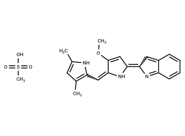 奧巴克拉甲磺酸鹽,Obatoclax Mesylate