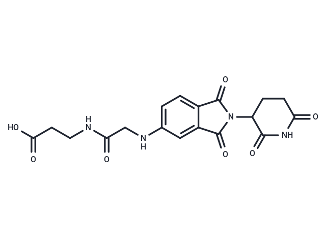 化合物Thalidomide-CH2CONH-C2-COOH,Thalidomide-CH2CONH-C2-COOH