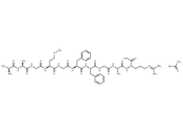 化合物Urechistachykinin II acetate,Urechistachykinin II acetate