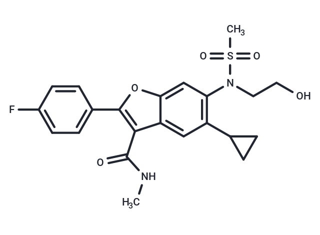 化合物 Nesbuvir,Nesbuvir