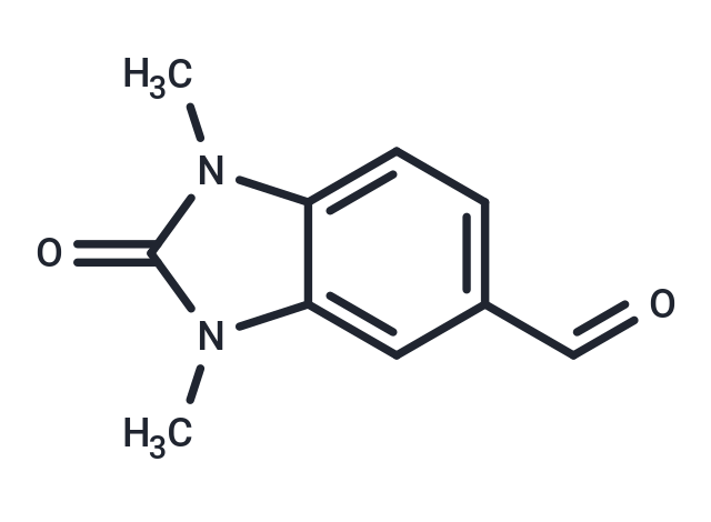 化合物 1,3-dimethyl-2-oxobenzimidazole-5-carbaldehyde,1,3-dimethyl-2-oxobenzimidazole-5-carbaldehyde