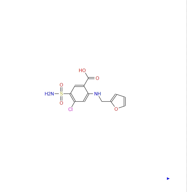 4-氯-N-(2-呋喃甲基)-5-氨基磺?；郊姿?4-chloro-N-(2-furylmethyl)-5-sulfamoylanthranilic acid