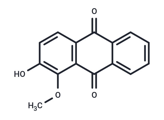 茜素-1-甲醚,2-Hydroxy-1-methoxyanthraquinone