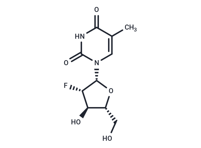 2'-氟-5-甲基阿拉伯糖基尿嘧啶,FMAU