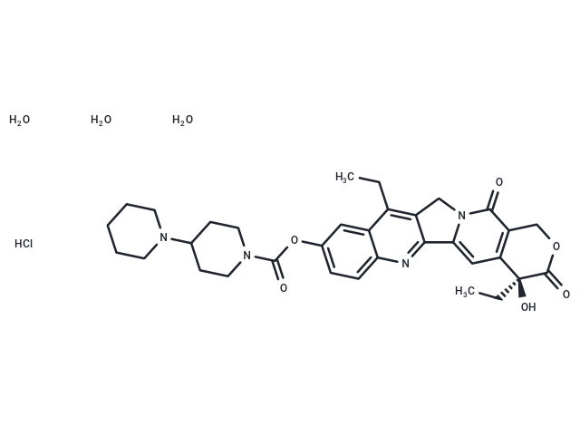 鹽酸伊立替康三水合物,Irinotecan hydrochloride trihydrate