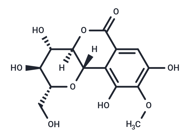 巖白菜素,Bergenin