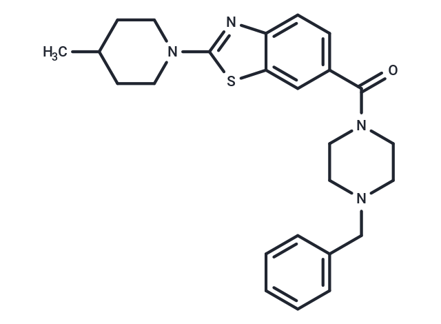 化合物 Benzyl-piperazine-CO-benzothiazole-4-methylpiperidine,Benzyl-piperazine-CO-benzothiazole-4-methylpiperidine