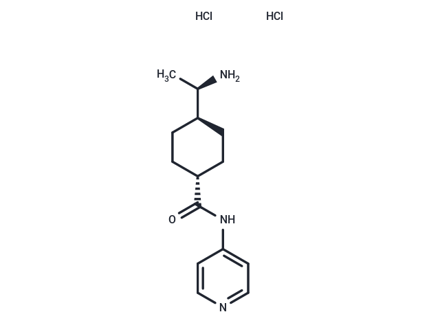 化合物 Y-27632 dihydrochloride,Y-27632 dihydrochloride