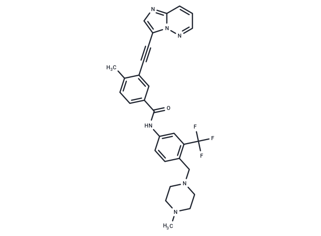 普納替尼,Ponatinib