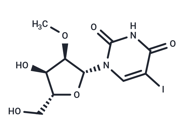 化合物 2'-O-Methyl-5-iodouridine,2'-O-Methyl-5-iodouridine