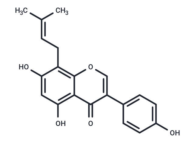 黃羽扇豆魏特酮,Lupiwighteone