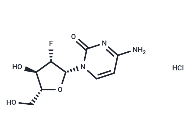 2'-脫氧-2'-氟-β-D-阿拉伯胞苷鹽酸鹽,2’-Deoxy-2’-fluoro-β-D-arabinocytidine hydrochloride