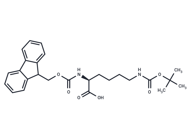 N-芴甲氧羰基-N-叔丁氧羰基-L-賴氨酸,Fmoc-Lys(Boc)-OH