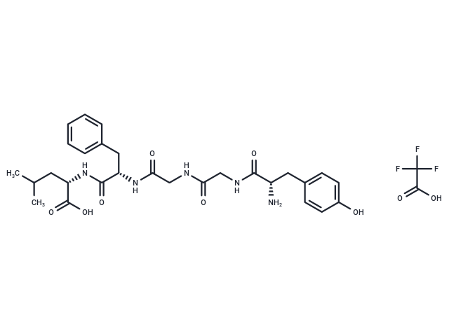 化合物 [Leu5]-Enkephalin TFA,[Leu5]-Enkephalin TFA(58822-25-6(free bas))