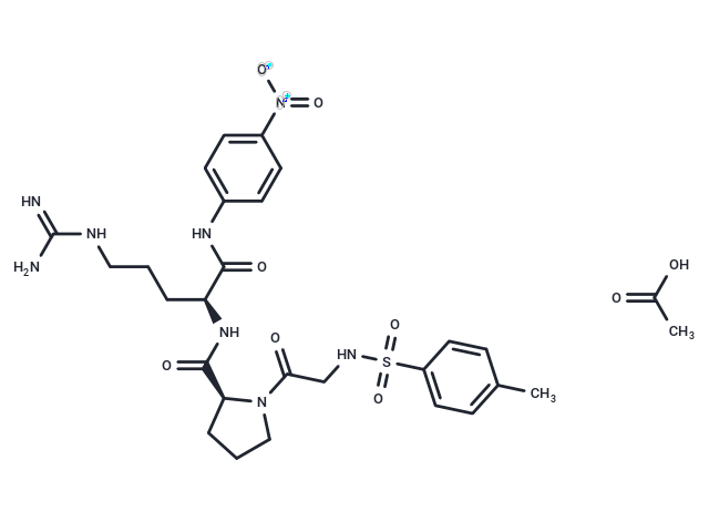 化合物N-(p-Tosyl)-GPR-pNA acetate,N-(p-Tosyl)-GPR-pNA acetate