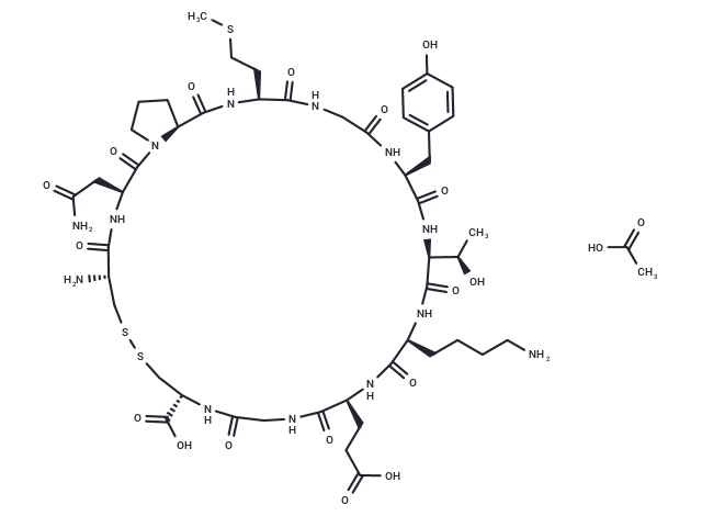 化合物Cyclotraxin B acetate,Cyclotraxin B acetate(1203586-72-4 free base)