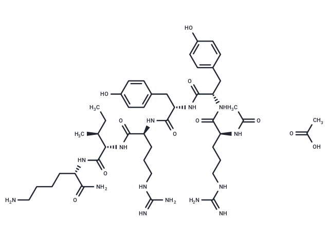 化合物Ac-RYYRIK-NH2 acetate,Ac-RYYRIK-NH2 acetate