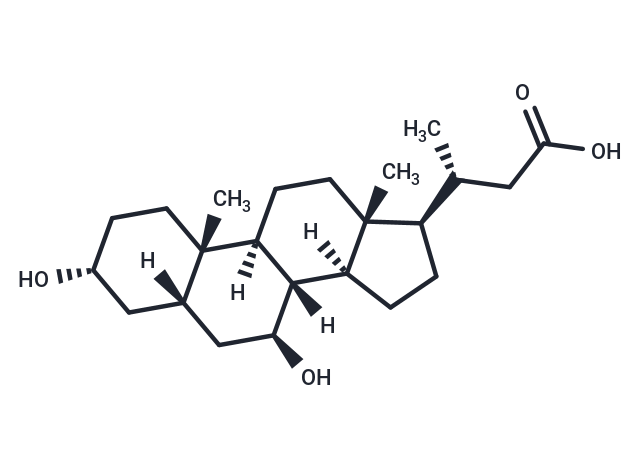 化合物 24-Norursodeoxycholic acid,24-Norursodeoxycholic acid