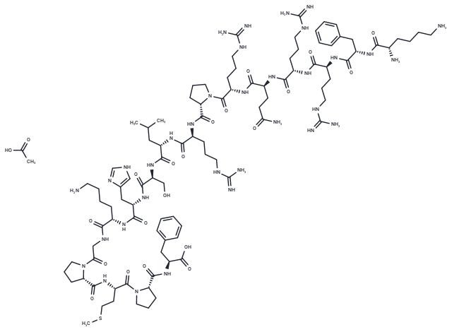 化合物Apelin-17 (human, bovine) acetate,Apelin-17 (human, bovine) acetate