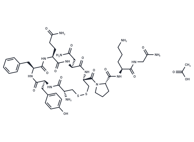 鳥(niǎo)氨酸加壓素,Ornipressin Acetate（3397-23-7，free）